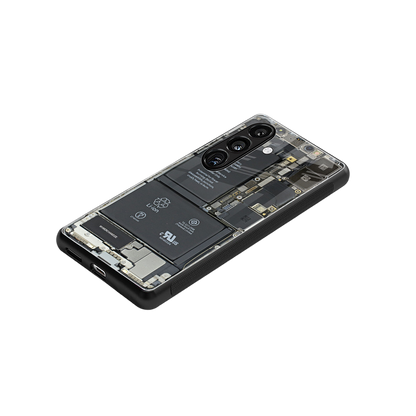 core view back phone cover | glass case for samsung galaxy s25 plus