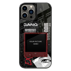 Polaroid Personalised Glass Phone Case