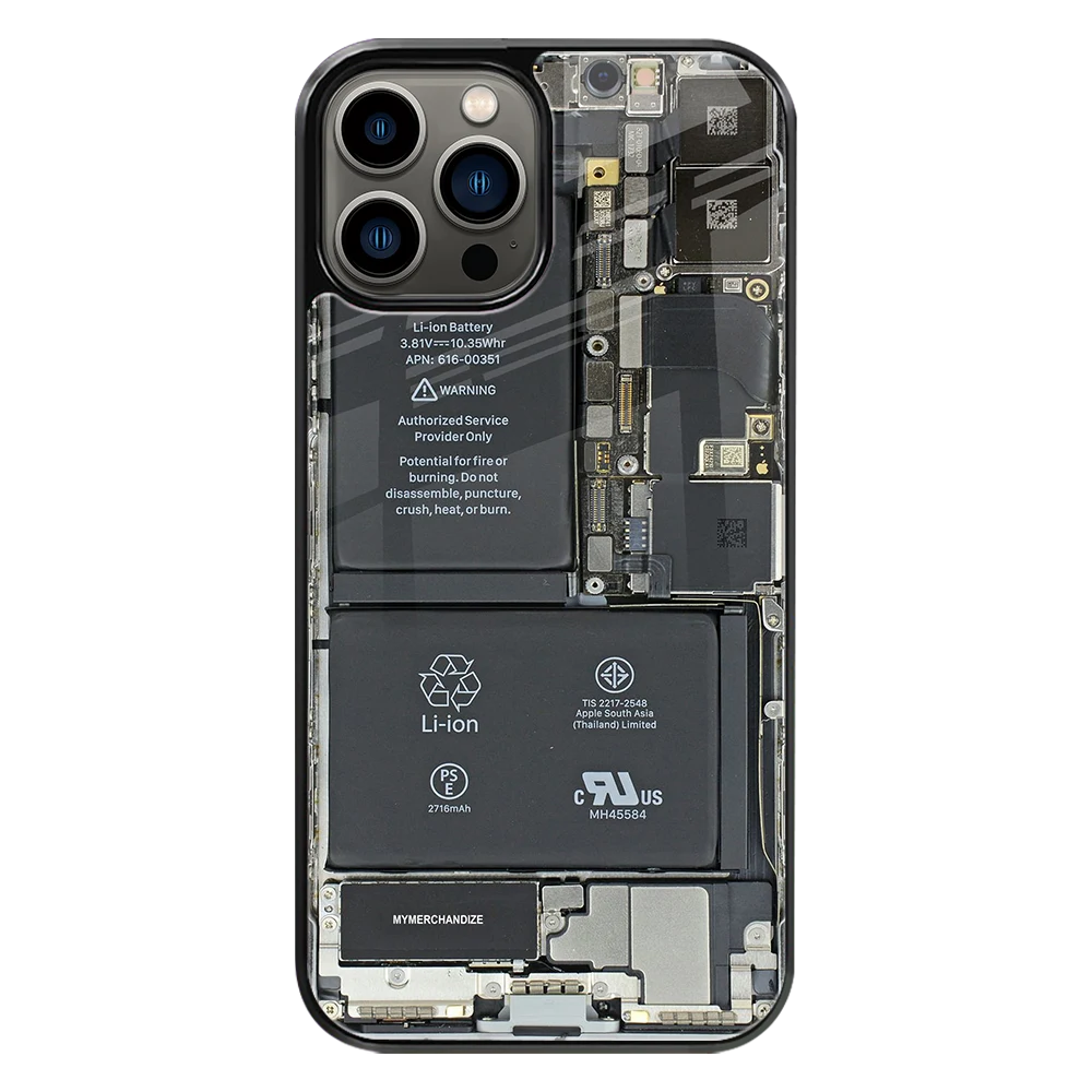 Premium Glass Back Mobile Phone Cover for iPhone, Samsung, OnePlus, Google Pixel, Redmi, Oppo, Vivo & Realme