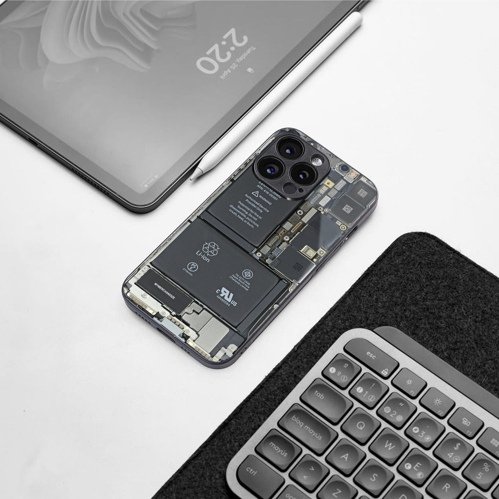 core view back phone cover | glass case for google pixel 9 pro xl