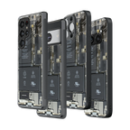 Stylish Glass Back Case for All Smartphones – iPhone, Samsung, OnePlus, Pixel, Redmi, Oppo, Vivo, Motorola