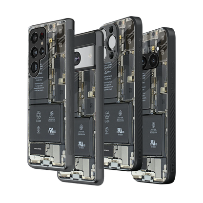 Stylish Glass Back Case for All Smartphones – iPhone, Samsung, OnePlus, Pixel, Redmi, Oppo, Vivo, Motorola