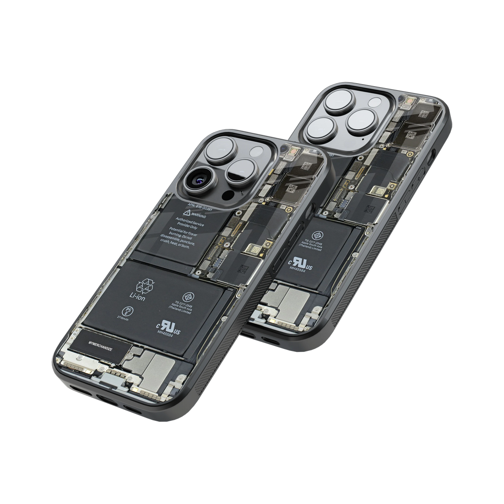 Protective Glass Back Phone Case Compatible with iPhone, Samsung, OnePlus, Pixel & More