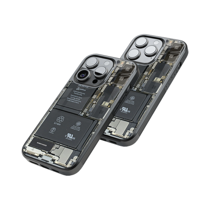 Protective Glass Back Phone Case Compatible with iPhone, Samsung, OnePlus, Pixel & More
