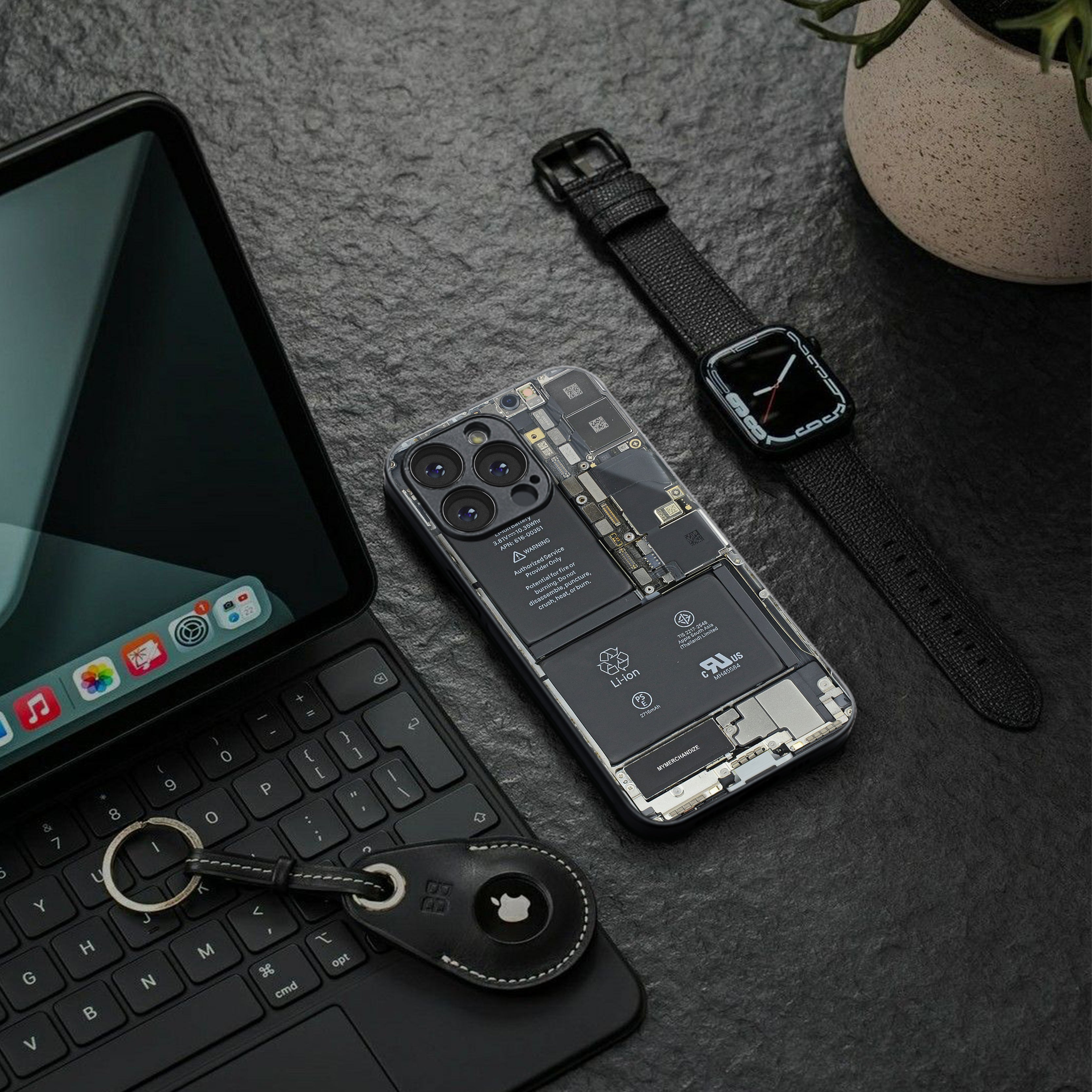 core view back phone cover | glass case for google pixel 9 pro xl