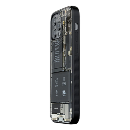 Slim Glass Back Phone Case for Multiple Brands – iPhone, Samsung, Redmi, OnePlus, Oppo, Vivo