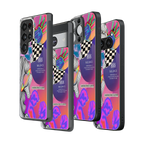 Stylish Glass Back Case for All Smartphones iPhone, Samsung, OnePlus, Pixel, Redmi, Oppo, Vivo, Motorola