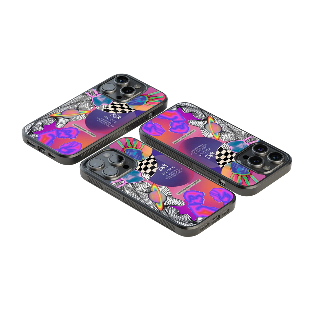 Luxury Glass Back Mobile Cover for iPhone, Samsung Galaxy, OnePlus, Pixel, Redmi & More