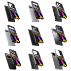 Durable Glass Back Mobile Case for iPhone, Samsung, OnePlus, Google Pixel, Redmi, Vivo, Oppo