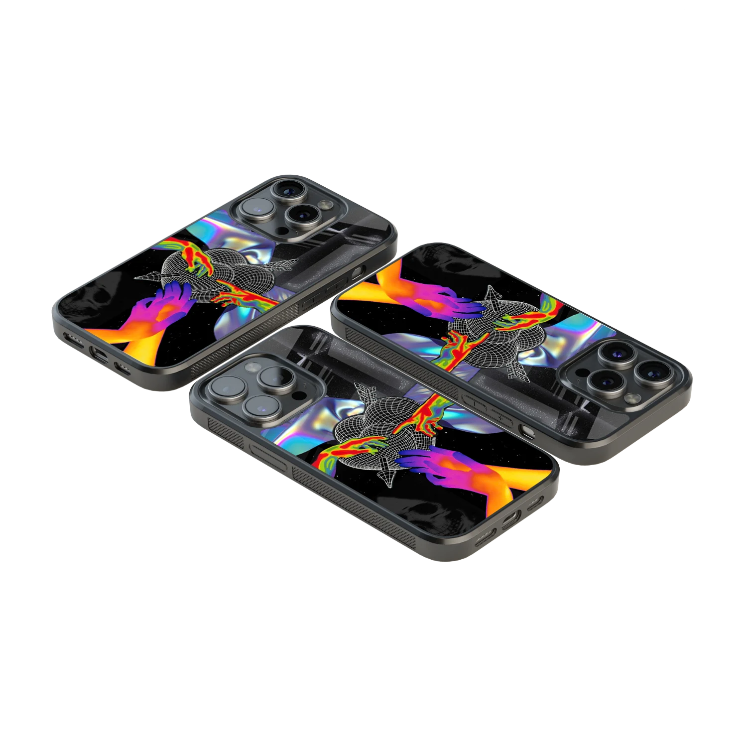 Luxury Glass Back Mobile Cover for iPhone, Samsung Galaxy, OnePlus, Pixel, Redmi & More