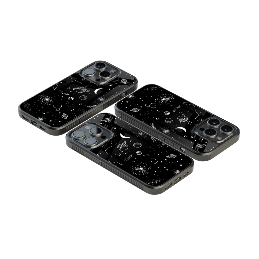 Luxury Glass Back Mobile Cover for iPhone, Samsung Galaxy, OnePlus, Pixel, Redmi & More