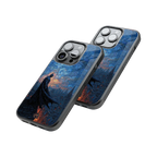 Protective Glass Back Phone Case Compatible with iPhone, Samsung, OnePlus, Pixel & More