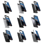 Durable Glass Back Mobile Case for iPhone, Samsung, OnePlus, Google Pixel, Redmi, Vivo, Oppo