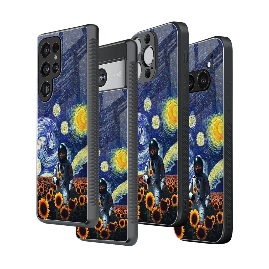 Stylish Glass Back Case for All Smartphones iPhone, Samsung, OnePlus, Pixel, Redmi, Oppo, Vivo, Motorola