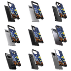 Durable Glass Back Mobile Case for iPhone, Samsung, OnePlus, Google Pixel, Redmi, Vivo, Oppo