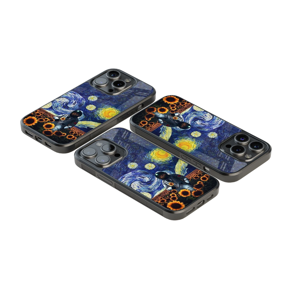 Luxury Glass Back Mobile Cover for iPhone, Samsung Galaxy, OnePlus, Pixel, Redmi & More