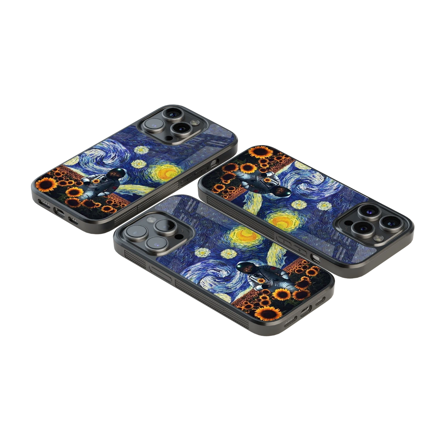 Luxury Glass Back Mobile Cover for iPhone, Samsung Galaxy, OnePlus, Pixel, Redmi & More