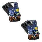Trendy Glass Back Mobile Case for iPhone, Samsung, Redmi, OnePlus, Google Pixel, Motorola