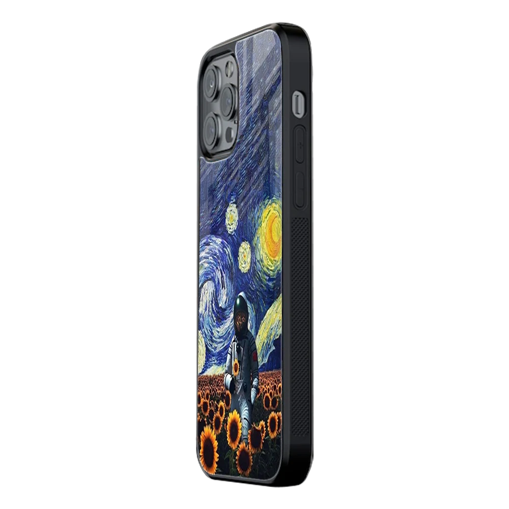 Slim Glass Back Phone Case for Multiple Brands iPhone, Samsung, Redmi, OnePlus, Oppo, Vivo
