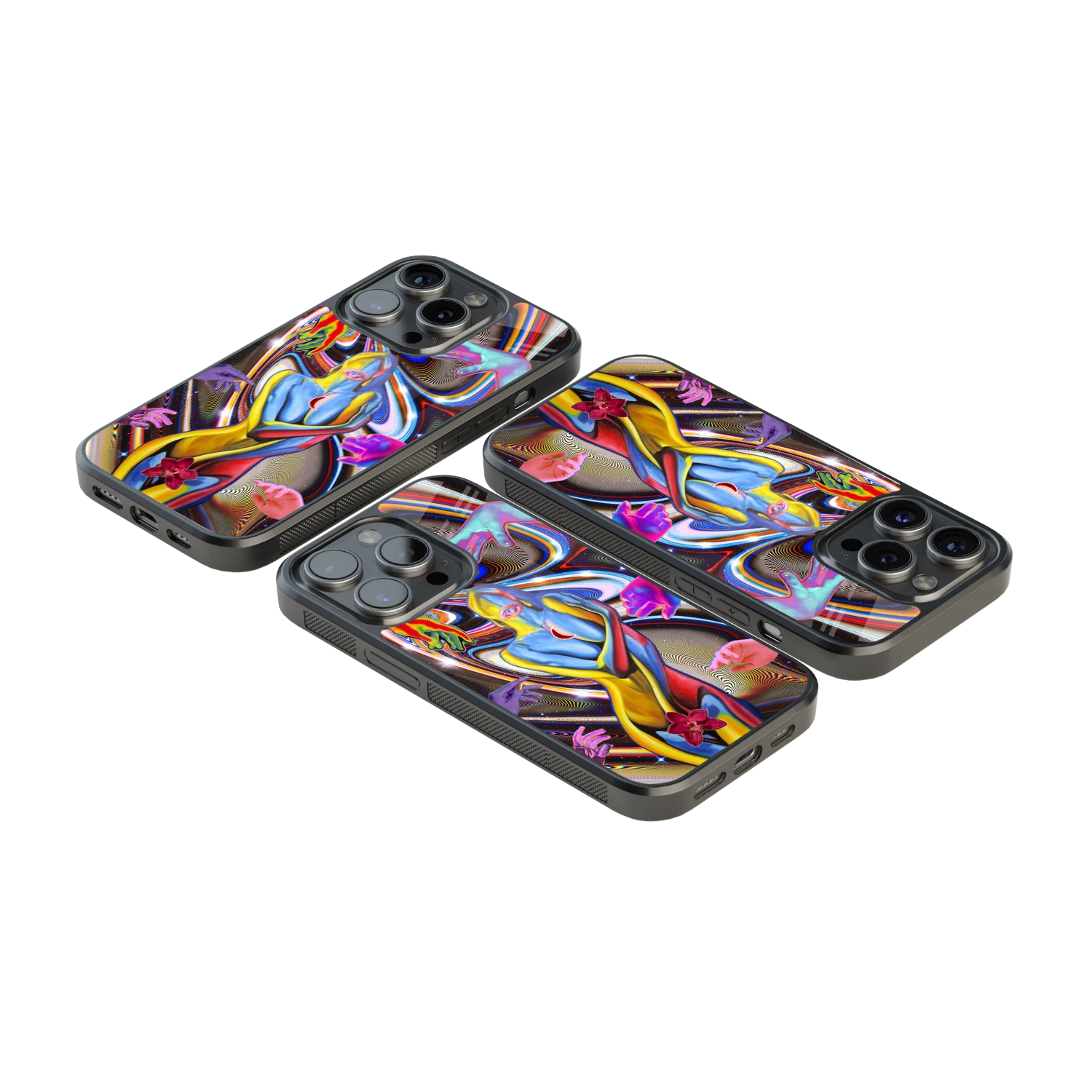 Luxury Glass Back Mobile Cover for iPhone, Samsung Galaxy, OnePlus, Pixel, Redmi & More