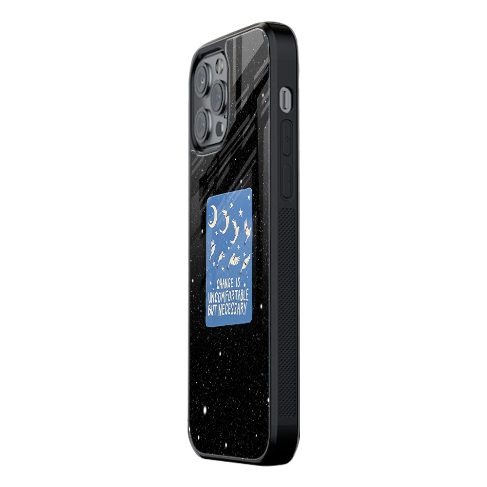 Slim Glass Back Phone Case for Multiple Brands iPhone, Samsung, Redmi, OnePlus, Oppo, Vivo