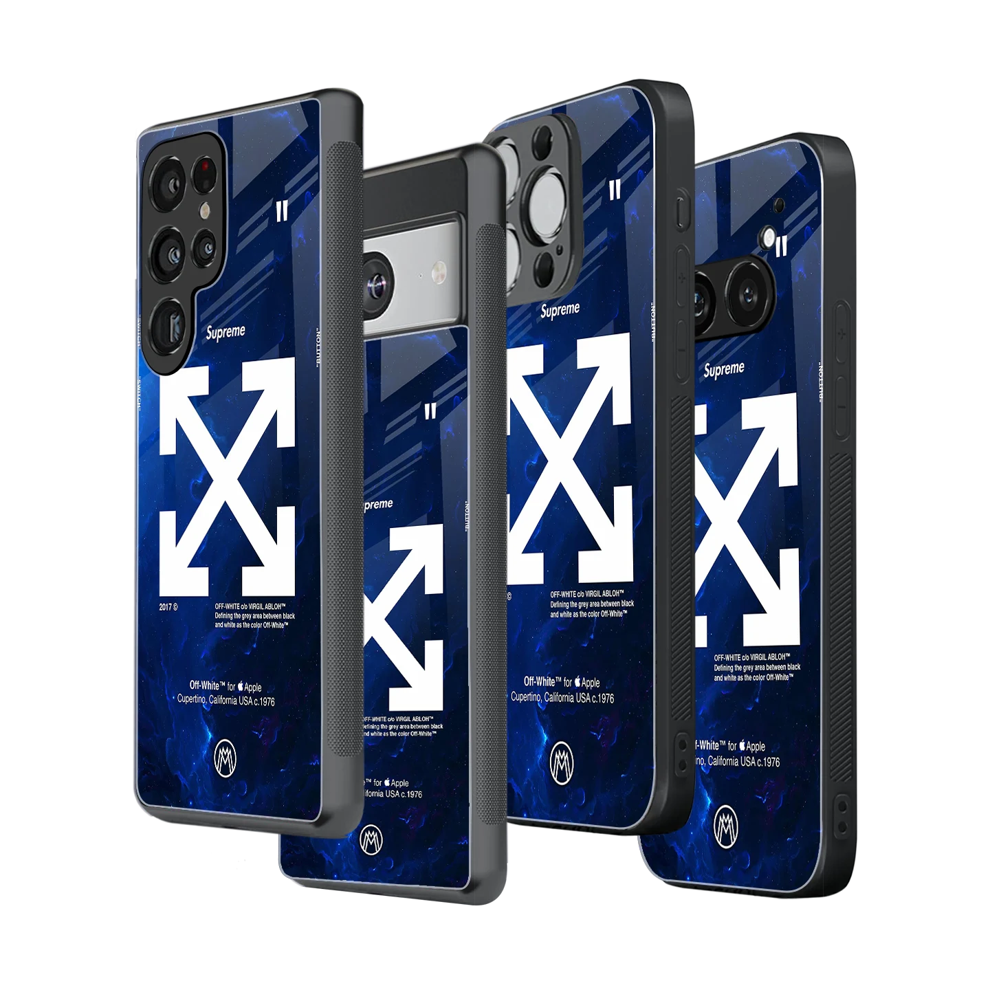 Stylish Glass Back Case for All Smartphones iPhone, Samsung, OnePlus, Pixel, Redmi, Oppo, Vivo, Motorola