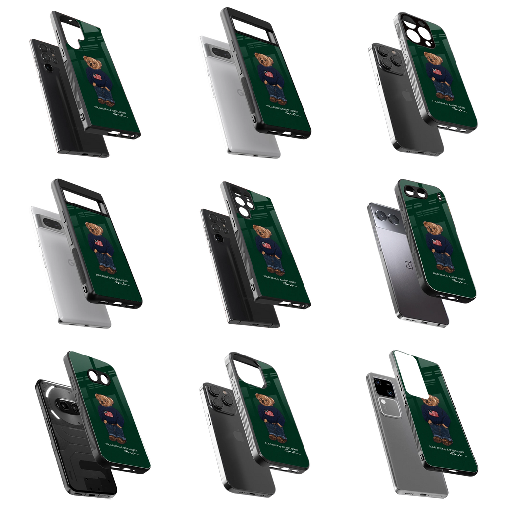 Durable Glass Back Mobile Case for iPhone, Samsung, OnePlus, Google Pixel, Redmi, Vivo, Oppo