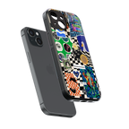 courage back phone cover | glass case for iphone 13 mini