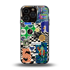 courage back phone cover | glass case for iphone 13 pro