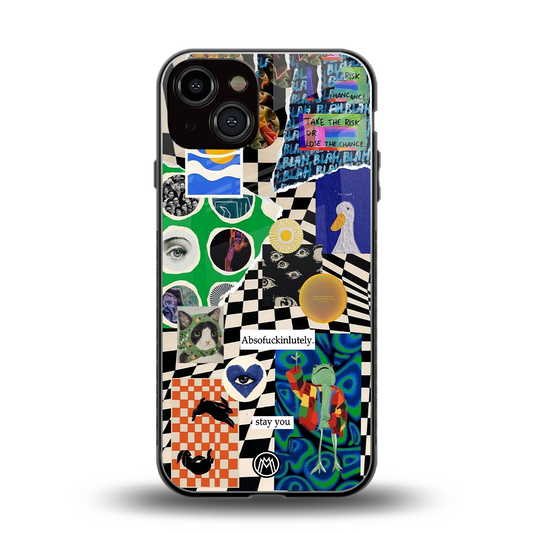 courage back phone cover | glass case for iphone 13