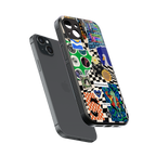 courage back phone cover | glass case for iphone 14 plus