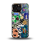courage back phone cover | glass case for iphone 14 pro max