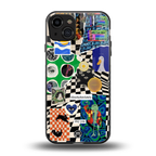 courage back phone cover | glass case for iphone 14