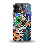 courage back phone cover | glass case for iphone 16 plus