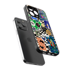 courage back phone cover | glass case for iphone 16 pro max