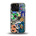 courage back phone cover | glass case for iphone 16 pro