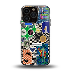 courage back phone cover | glass case for iphone 16 pro