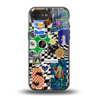 courage back phone cover | glass case for iphone 16e