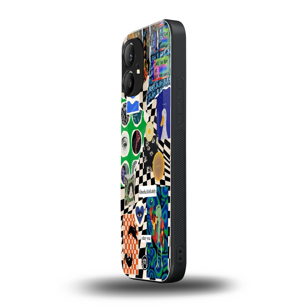 courage back phone cover | glass case for nothing phone 1