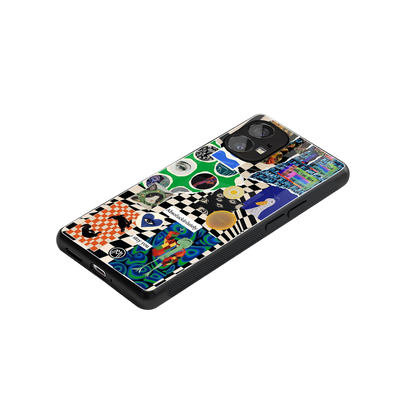 courage back phone cover | glass case for nothing phone 1