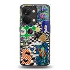 courage back phone cover | glass case for oneplus nord 3