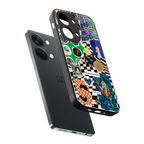 courage back phone cover | glass case for oneplus nord 3