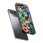 courage back phone cover | glass case for oneplus nord 4