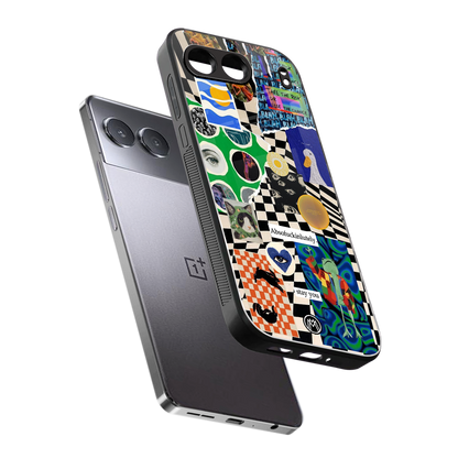 courage back phone cover | glass case for oneplus nord 4