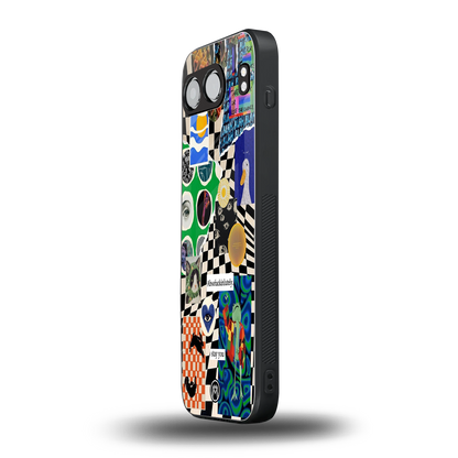 courage back phone cover | glass case for oneplus nord 4