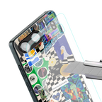 courage back phone cover | glass case for oneplus nord 4