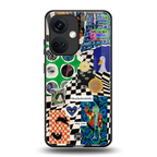 courage back phone cover | glass case for oneplus nord ce 3