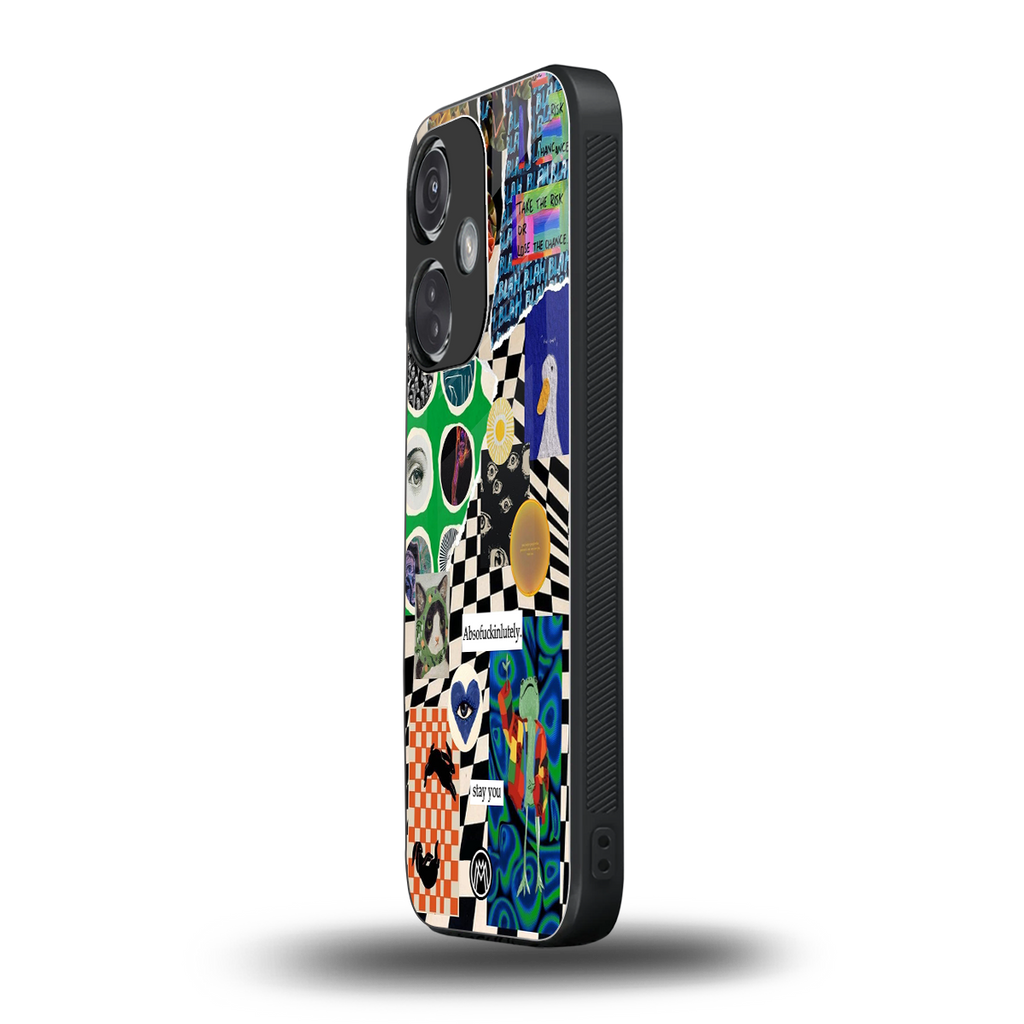 courage back phone cover | glass case for oneplus nord ce 3