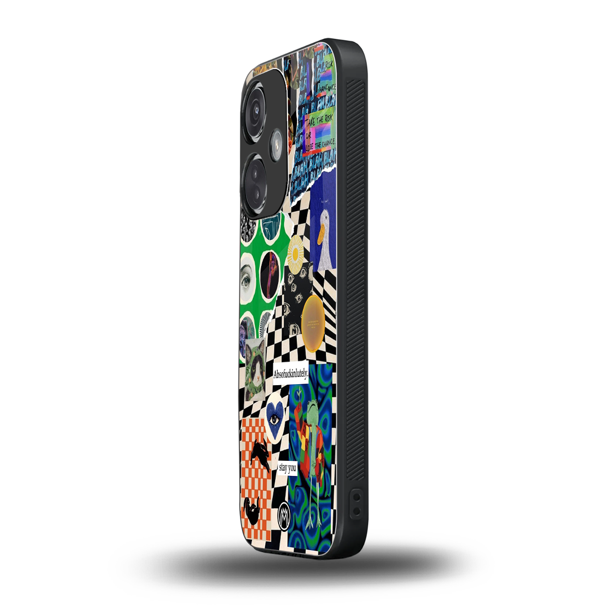 courage back phone cover | glass case for oneplus nord ce 3