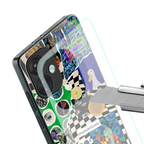 courage back phone cover | glass case for oneplus nord ce 3